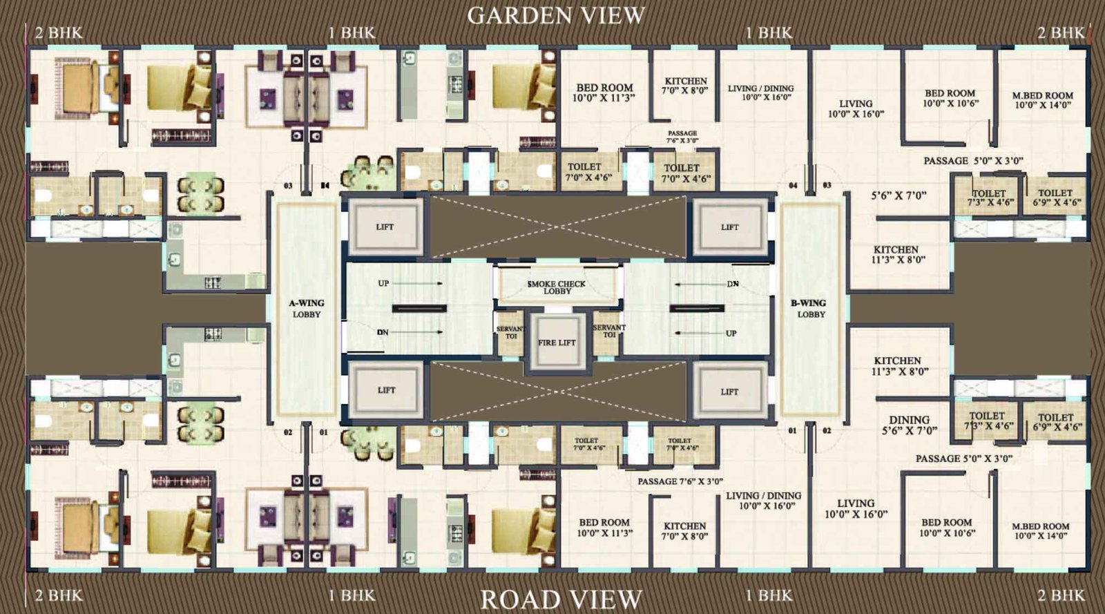 Crescent-Horizon-garden-road-view